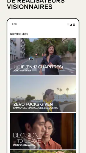 MUBI: Le Choix du Cinéma screenshot