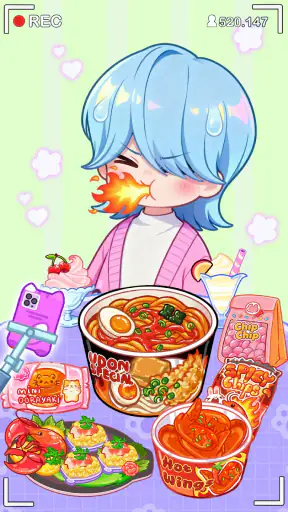 Mukbang ASMR: Idol Livestream screenshot