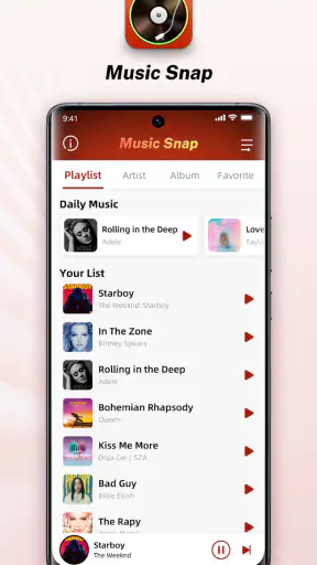 Music Snap:Audio&MP3 Player screenshot