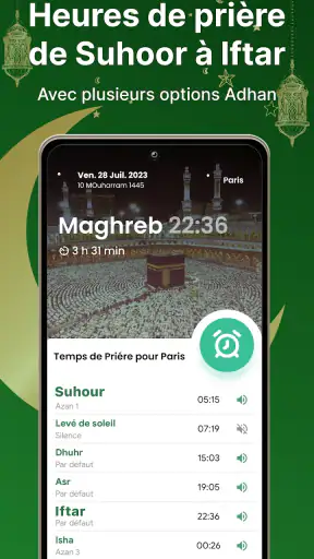 Muslim: Heure de Priere, Qibla screenshot