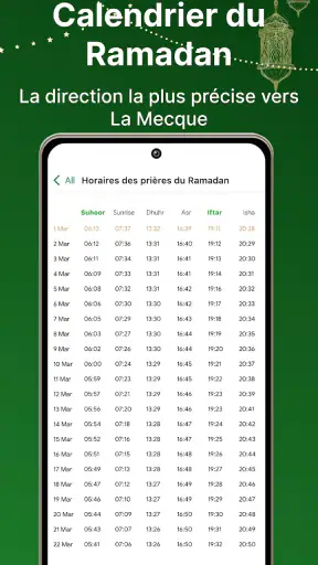 Muslim: Heure de Priere, Qibla screenshot