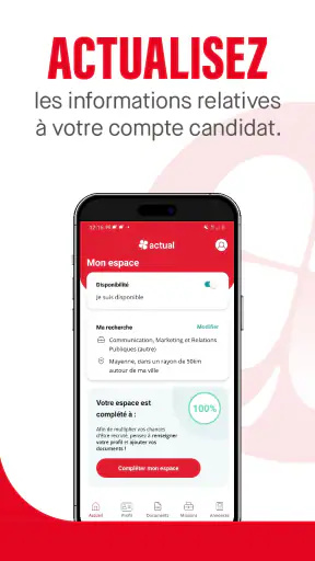 my actual - Offres d’Emploi screenshot