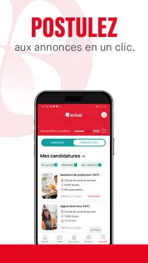 my actual - Offres d’Emploi screenshot