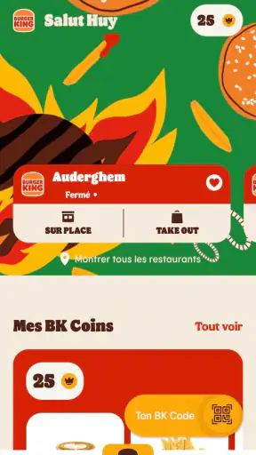 My Burger King BE & LUX screenshot