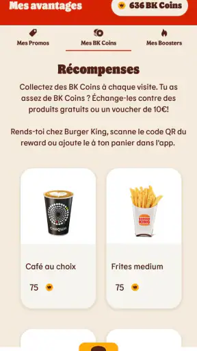 My Burger King BE & LUX screenshot