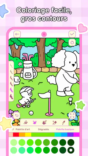 My Cute Friends: Coloriage screenshot