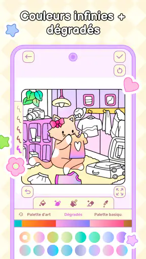 My Cute Friends: Coloriage screenshot
