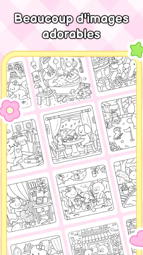 My Cute Friends: Coloriage screenshot