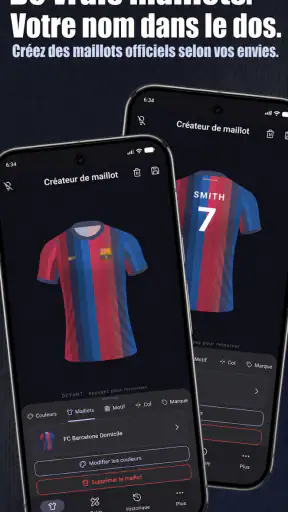 My Jersey - Football Designer screenshot