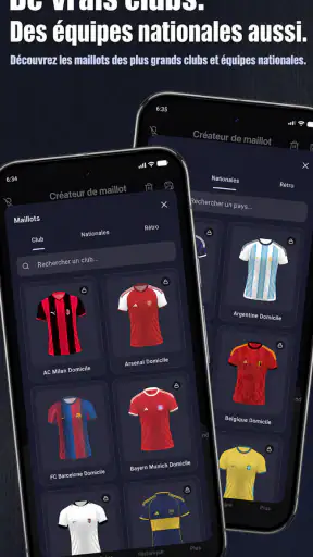 My Jersey - Football Designer screenshot
