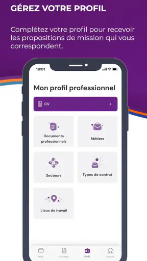 my RAS – Emploi et Intérim screenshot