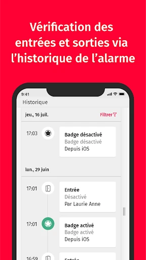My Verisure screenshot