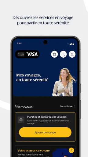 my Visa, mon espace dédié screenshot