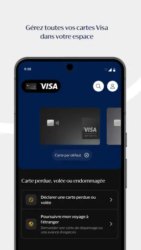 my Visa, mon espace dédié screenshot