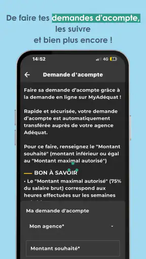 MyAdéquat Intérim screenshot