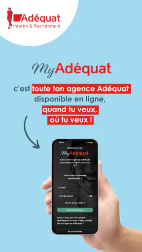 MyAdéquat Intérim screenshot