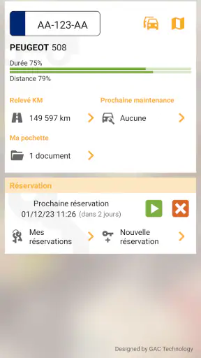 MyCarFleet screenshot