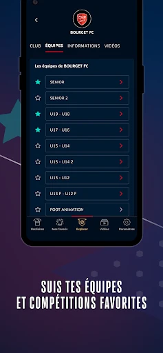 myFFF | Équipes & Compétitions screenshot