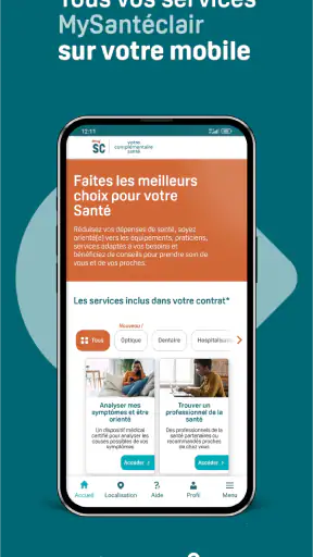 MySantéclair screenshot