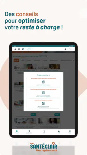MySantéclair screenshot