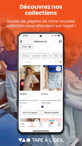 Tape à l'oeil – Mode enfants screenshot