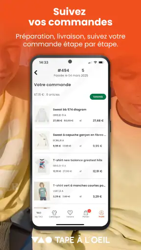Tape à l'oeil – Mode enfants screenshot