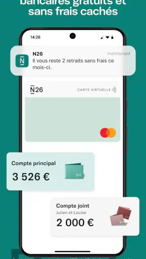 N26 — La banque qu'on adore screenshot