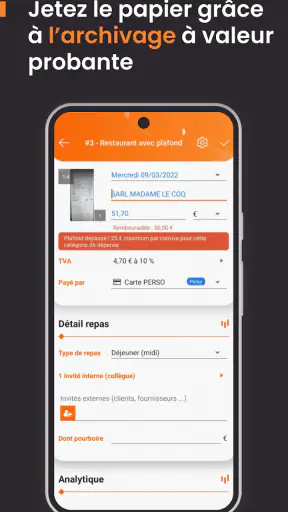 N2F - Note de frais screenshot