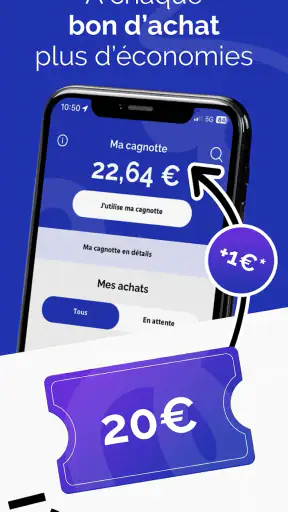 Naomi I Cashback & Réductions screenshot
