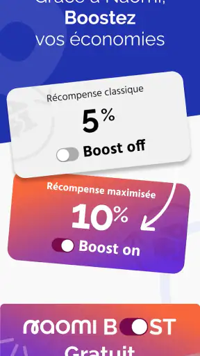 Naomi I Cashback & Réductions screenshot