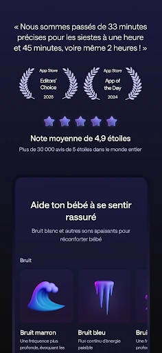Napper: Horaires de sommeil screenshot