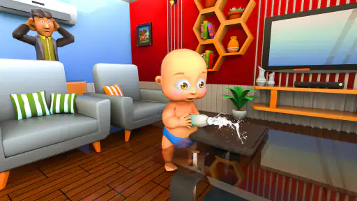 Naughty Boy: Daddy Prank Game screenshot