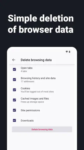 Navigateur Internet - ZEUS screenshot