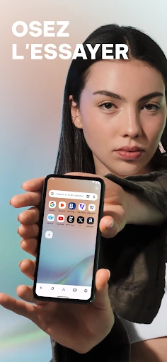Navigateur Opera avec IA screenshot