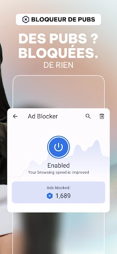 Navigateur Opera avec IA screenshot