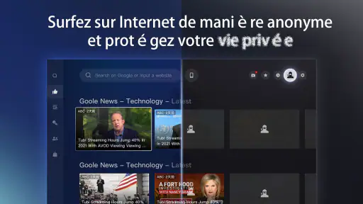 Navigateur TV Web - BrowseHere screenshot