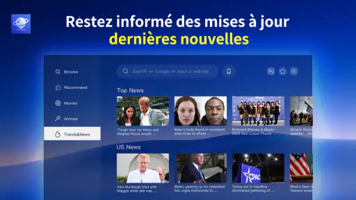 Navigateur TV Web - BrowseHere screenshot