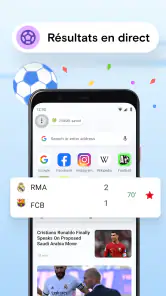Navigateur Web Opera Mini screenshot