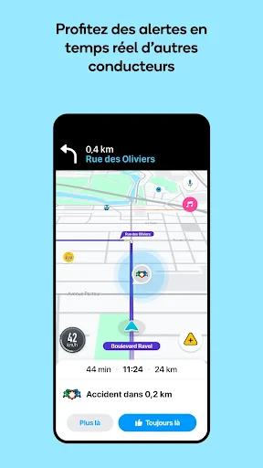 Navigation Waze et trafic screenshot
