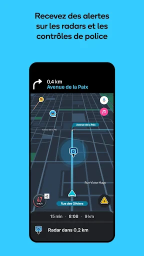Navigation Waze et trafic screenshot
