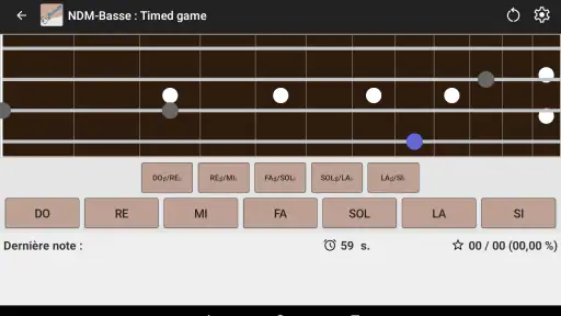 NDM-Basse : apprendre notes screenshot