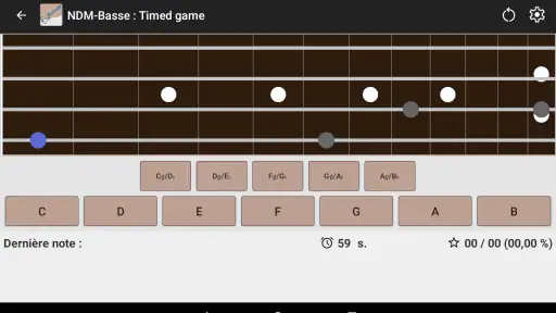 NDM-Basse : apprendre notes screenshot