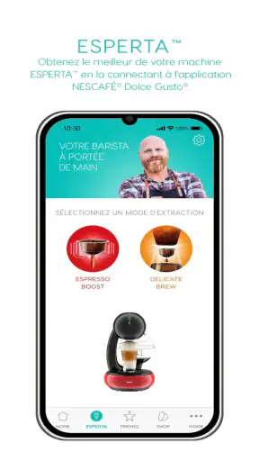 Nescafé Dolce Gusto screenshot