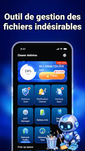 Nettoyeur Antivirus screenshot