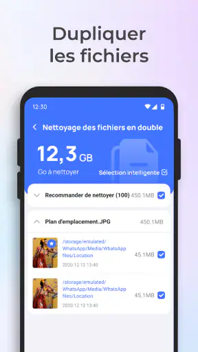 Nettoyeur de Stockage de Poche screenshot