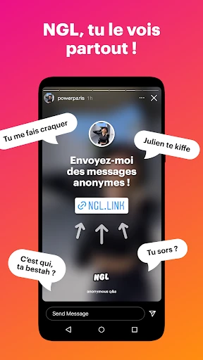 NGL – q&a anonymes screenshot