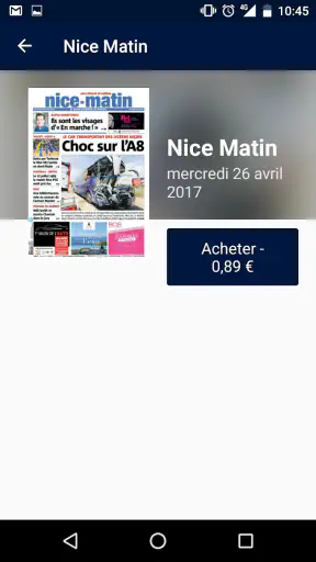 Nice-Matin Numérique screenshot