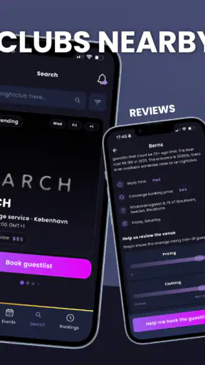 Nightli: Nightclubs & Events screenshot