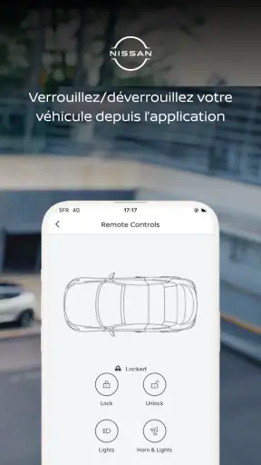 MyNISSAN app screenshot