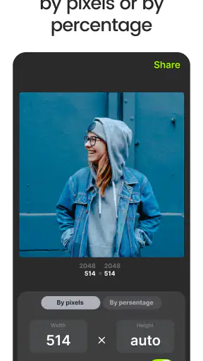 No Crop Photo: Picture Resizer screenshot